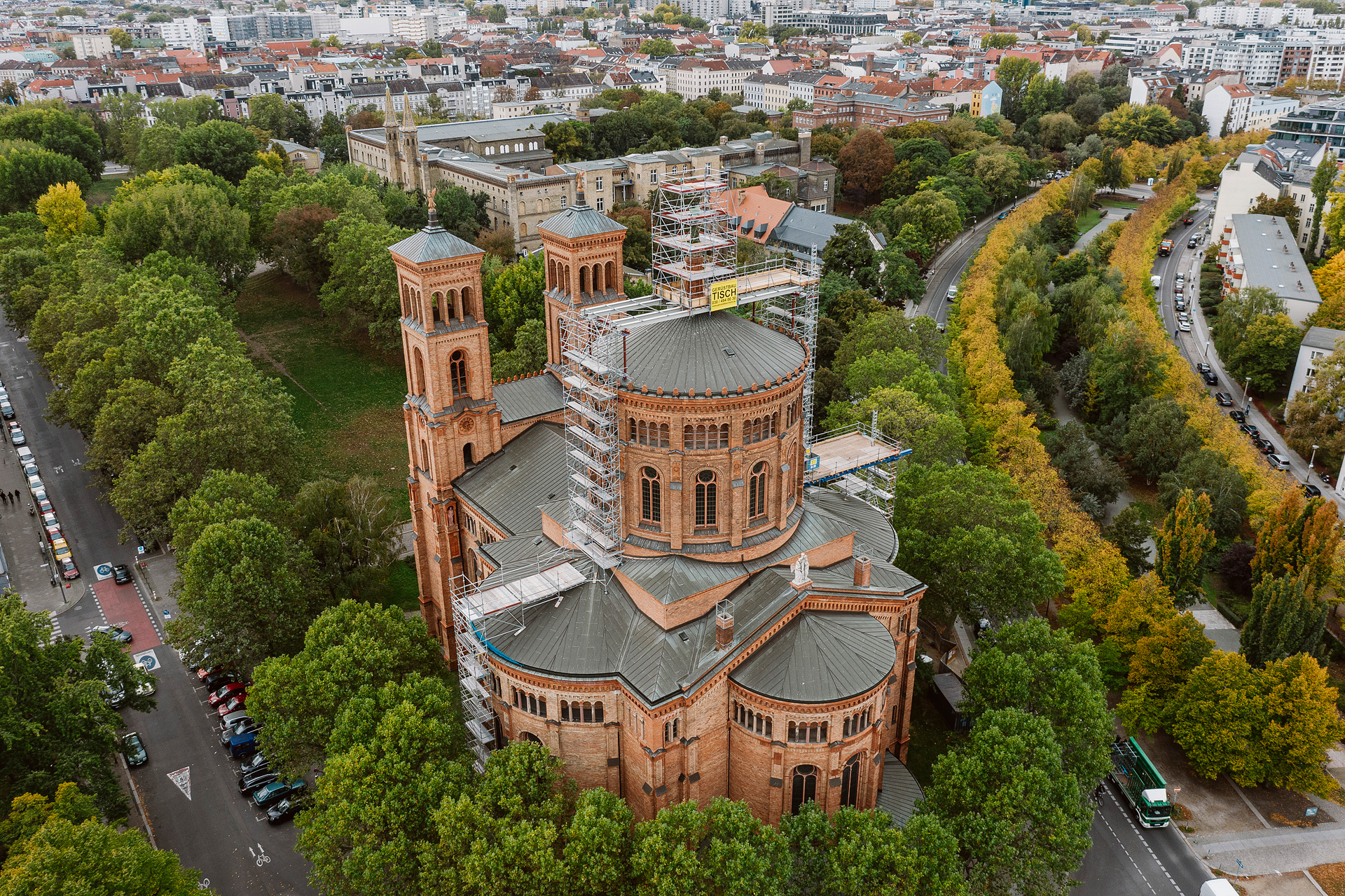 St.ThomasKirche Gerüstbau Tisch GmbH